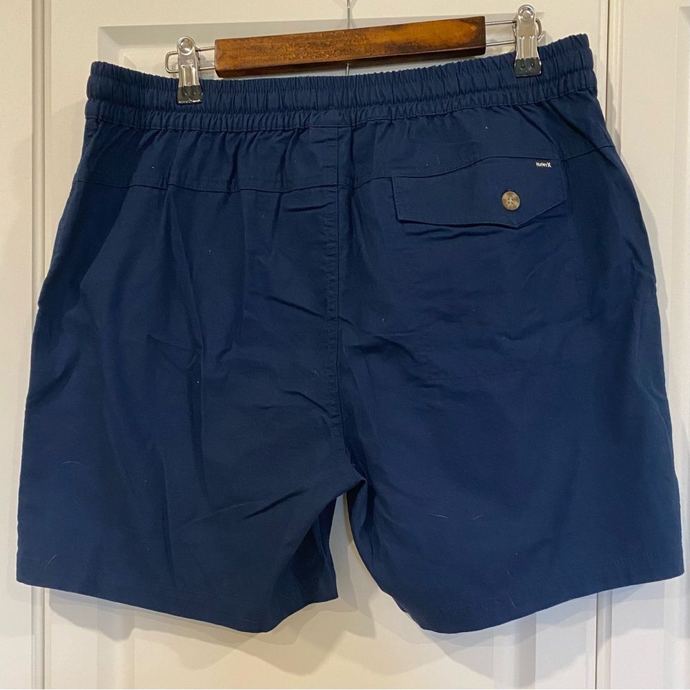 Hurley Women’s Dark Blue Shorts – Size L, Casual & Sporty - Picture 2 of 2
